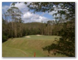 Bonville International Golf Resort - Bonville: Approach to the green on Hole 4