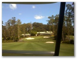 Bonville International Golf Resort - Bonville: Fairway view on Hole 18 with Resort and Clubhouse in the background