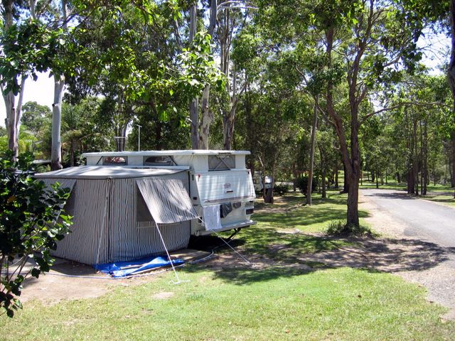 Waterside Cabins at Woolgoolga - Woolgoolga: Powered sites for caravans