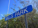 Bills Park - Conargo: Welcome sign