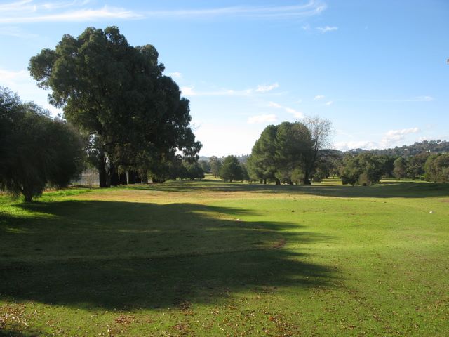 Cowra Golf Club - Cowra: Fairway view on Hole 5.
