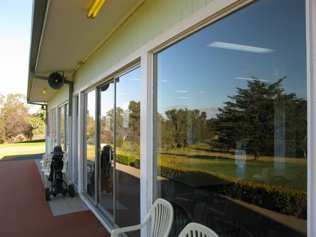Cowra Golf Club - Cowra: The Club House is a good place for reflecting on the game.