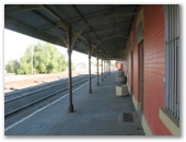 Cowra - Cowra: Platform on Cowra Railway Station