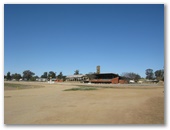 Cowra Showground Caravan Park - Cowra: Overview of Showground and grandstand.  The Showground is undergoing major developments and renovations.  They are very tourist and community focussed.