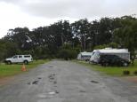 Denmark Rivermouth Caravan Park - Denmark: Powered sites showing gravel road