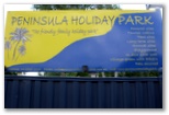 Peninsula Holiday Park - Dromana: Peninsula Holiday Park welcome sign