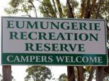 Eumungerie Recreation Reserve - Dubbo: Welcome sign