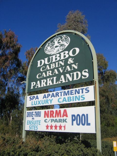 BIG4 Dubbo Parklands - Dubbo: BIG4 Dubbo Parklands welcome sign