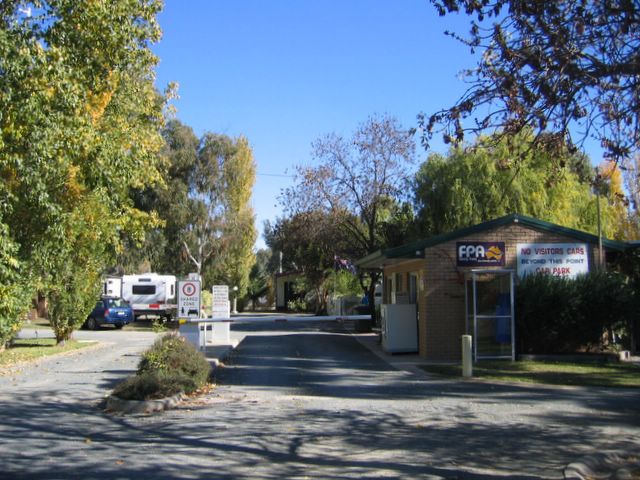 Rich River Holiday and Lifestyle Village 2006 - Echuca: Secure entrance