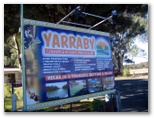 Yarraby Holiday & Tourist Park Resort 2006 - Echuca: Yarraby Caravan & Holiday Park Resort welcome sign