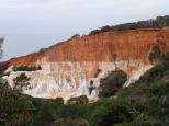 Discovery Holiday Park - Eden: The Pinnacle, coloured cliffs a short walk in the National park nearby