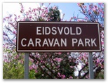 Eidsvold Caravan Park - Eidsvold: Eidsvold Caravan Park welcome sign