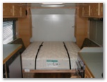 Elross Caravans, Fifth Wheelers, Motorised Campers and Display Caravans - Perth: Double bed