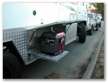 Elross Caravans, Fifth Wheelers, Motorised Campers and Display Caravans - Perth: Generator on Fifth Wheeler