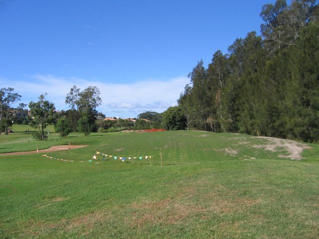 Emerald Downs Golf Course - Port Macquarie: Green under repair Hole 6