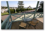 Forster Beach Holiday Park - Forster: Balcony with view over the Caravan Park.  The park has excellent sealed roads throughout.