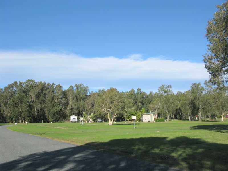 Lakeside Resort Forster - Forster: There is lots of wide open spaces in the park so you won't feel hemmed in.