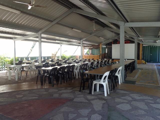 Lani's Holiday Island - Forster: gathering area for functions