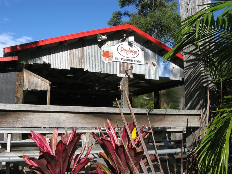 Smugglers Cove Holiday Village - Forster: Entertainment centre adjacent to the swimming pool.
