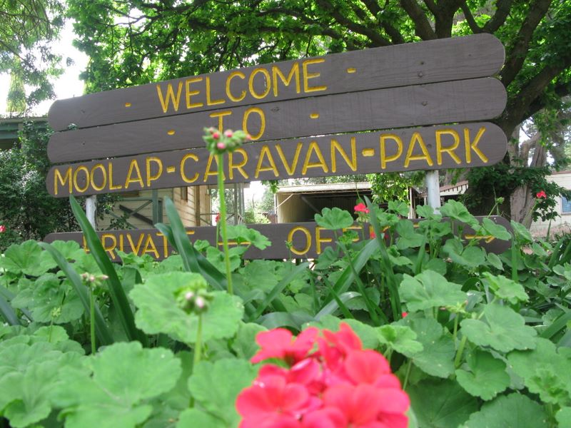 Moolap Caravan Park - Moolap Geelong: Moolap Caravan Park welcome sign