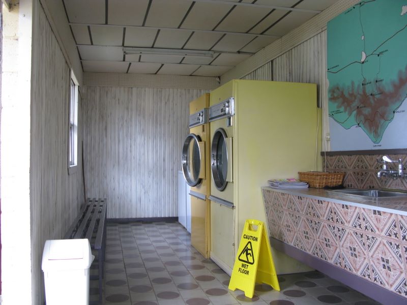 Moolap Caravan Park - Moolap Geelong: Interior of laundry