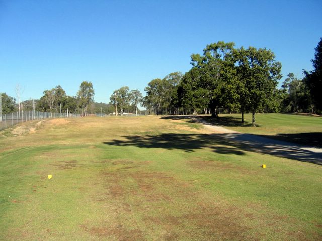Gladstone Golf Course - Gladstone: Fairway view Hole 13: Par 4, 279