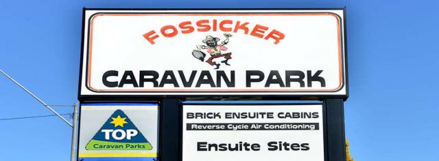 Fossicker Caravan Park - Glen Innes: Fossicker Caravan Park.
