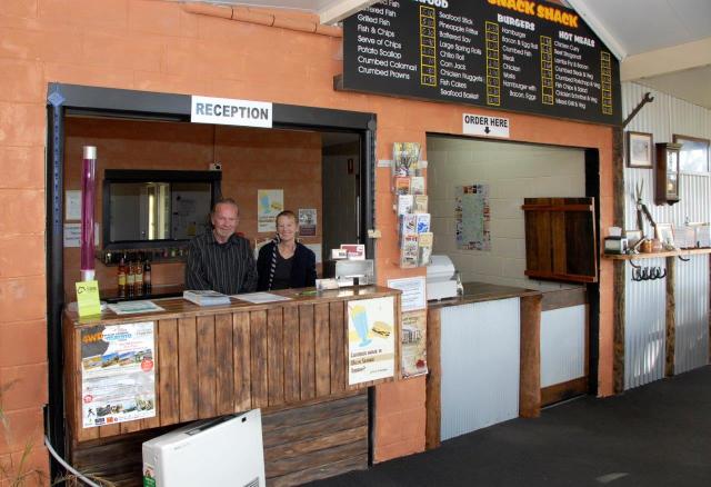 Poplar Caravan Park - Glen Innes: Michael and Angela will make you feel very welcome. Photo by Alan Mitchell.