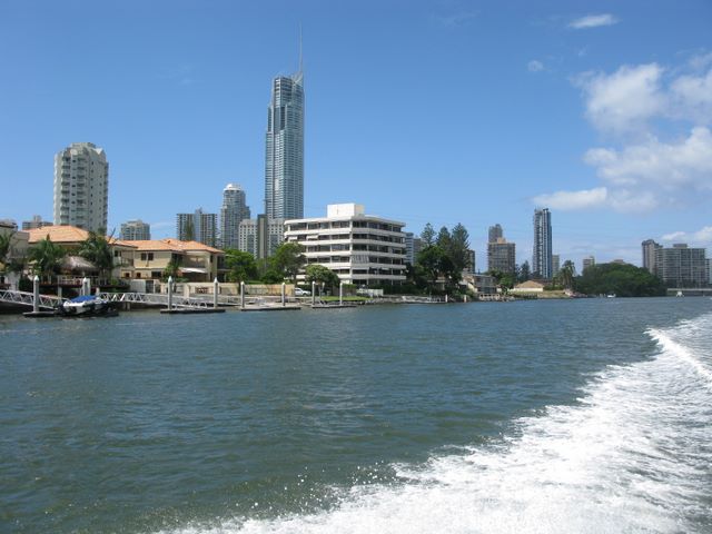 Gold Coast Canals - Gold Coast: Gold Coast Canals - Gold Coast Queensland - Album 1: Q1 stands out on the Gold Coast skyline