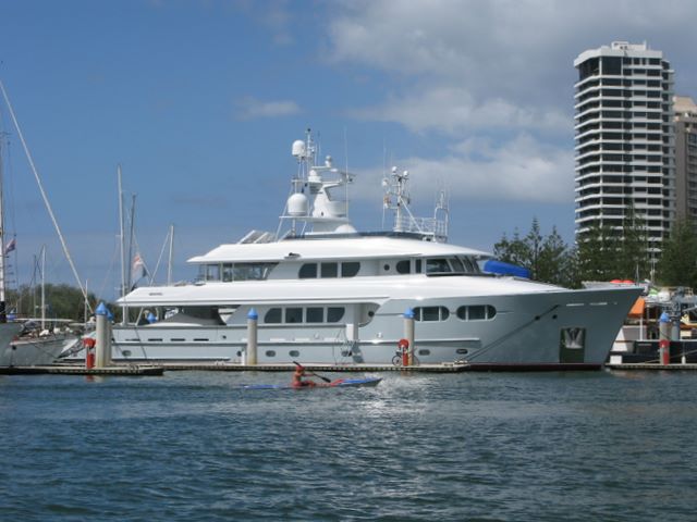 Gold Coast Canals - Gold Coast: Gold Coast Canals - Gold Coast Queensland - Album 1: Luxury cruiser and kayak