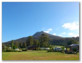 Quamby Corner Caravan Park  - Golden Valley: Nestled at the foot of Quamby Bluff, under the Great Western Tiers in Northern Tasmania
