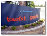 Goondiwindi Top Tourist Park 2005 - Goondiwindi: Goondiwindi Top Tourist Park 2005 welcome sign