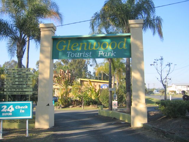 Glenwood Tourist Park & Motel - Grafton: Welcome sign
