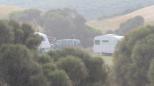 Johanna Beach Campground - Great Otway National Park: Plenty of campsites but not many level sites.
