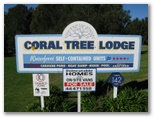 Coral Tree Lodge - Greenwell Point: Coral Tree Lodge welcome sign