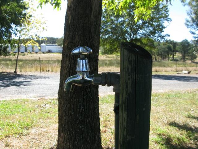 John Channon Park - Grenfell: Water is available.
