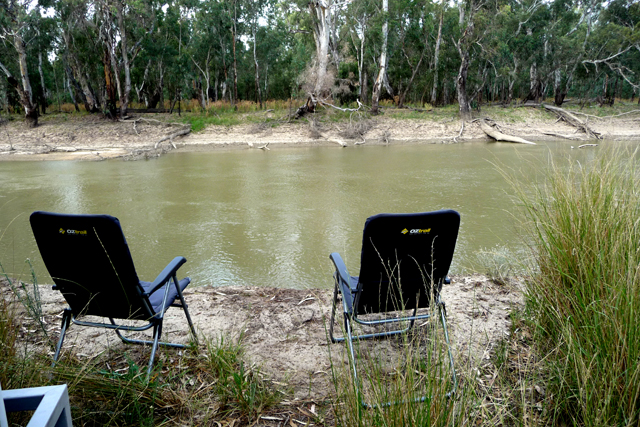 Birdcage Reserve - Griffith: Camping on the river
