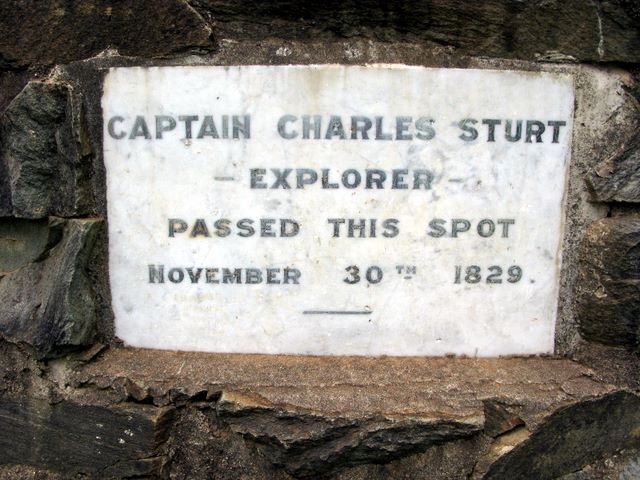 Gundagai River Caravan Park - Gundagai: Captain Charles Sturt passed this spot in 1829