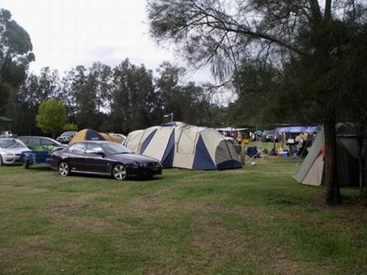 Riverlands Caravan Park and Wombat Cafe - Gunderman: Large camping area