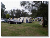 Riverlands Caravan Park and Wombat Cafe - Gunderman: Large camping area