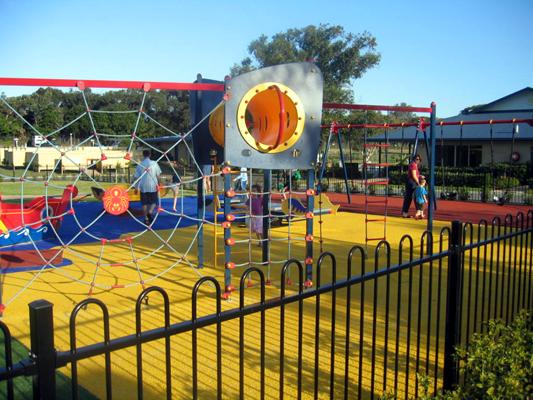 Beachfront Holiday Resort - Hallidays Point: Playground for children.