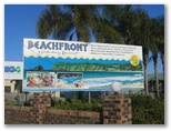 Beachfront Holiday Resort - Hallidays Point: BIG4 Beachfront Holiday Resort welcome sign