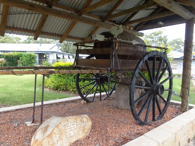 Colonial Holiday Park and Leisure Village - Harrington: Historic old cart as you check in