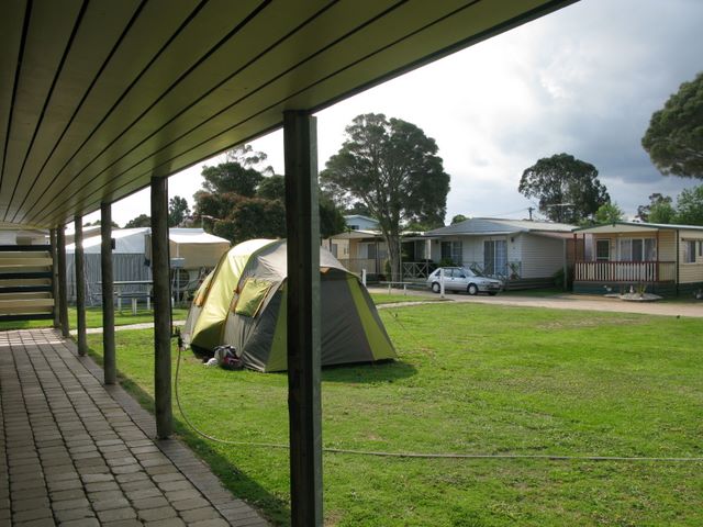 Marina View Van Village - Hastings: Area for tents and camping