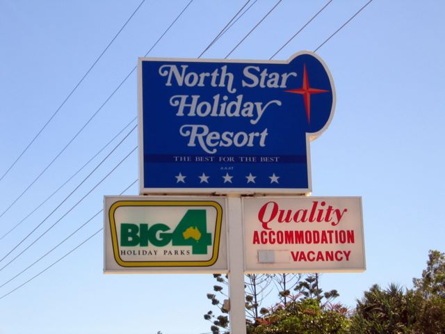 BIG4 North Star Holiday Resort - Hastings Point: North Star Holiday Resort Welcome sign