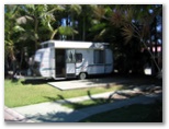 BIG4 North Star Holiday Resort - Hastings Point: Powered site for caravan with shady trees