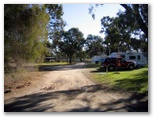 Hay Caravan Park - Hay: Gravel roads throughout the park