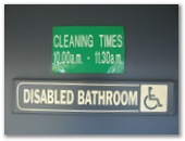 Australiana Top Tourist Park - Hervey Bay: Bathroom for Disabled Visitors