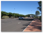 Charlton Esplanade Pialba - Pialba Hervey Bay: Large paved parking area
