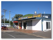 Fraser Coast Top Tourist Park - Scarness Hervey Bay: Takeaway food shop adjacent to the park